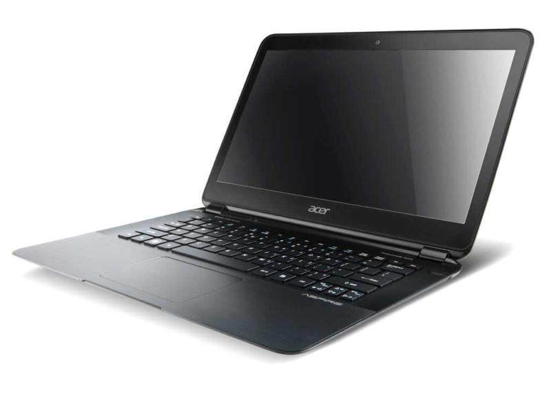 Acer Aspire S5: The Acer Aspire S5 is the world’s thinnest ultrabook measuring just 15mm at its thickets point. PHOTO: AFP Acer Aspire S5: The Acer Aspire S5 is the world’s thinnest ultrabook measuring just 15mm at its thickets point. PHOTO: AFP