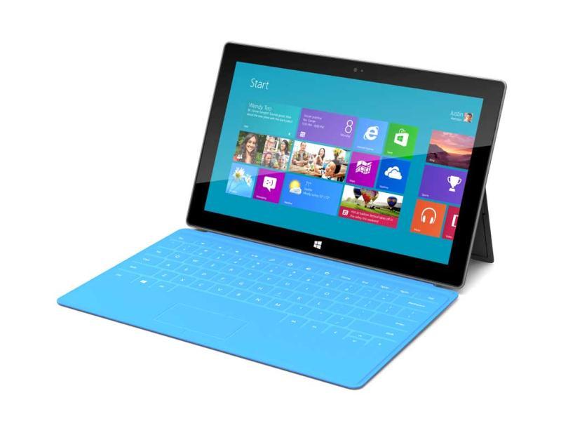 Surface: Microsoft launched its new Surface PC which is the first tablet to come with Windows 8. PHOTO: AFP Surface: Microsoft launched its new Surface PC which is the first tablet to come with Windows 8. PHOTO: AFP