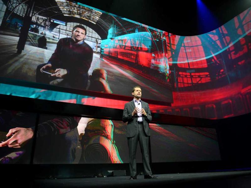 Sony's Andrew House, current president and Group CEO of Sony Computer Entertainment, introduces the PlayStation 4 at a news conference in New York. Photo: AFP/Emmanuel Dunand Sony's Andrew House, current president and Group CEO of Sony Computer Entertainment, introduces the PlayStation 4 at a news conference in New York. Photo: AFP/Emmanuel Dunand