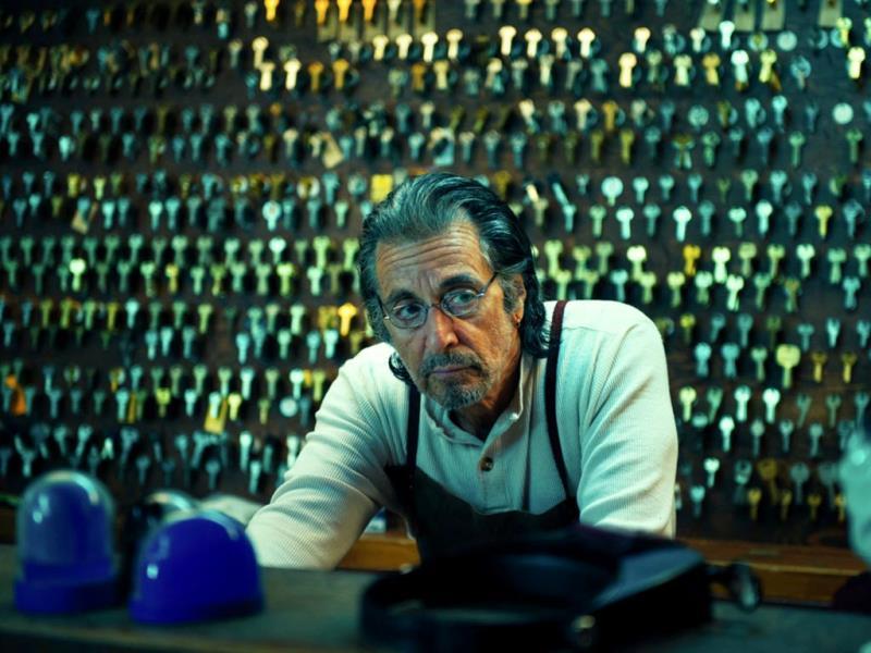 David Manglehorn: This photo released by courtesy of TIFF shows Al Pacino as AJ Manglehorn in a scene from the film, David Manglehorn, directed by David Gordon Green. (AP/Courtesy TIFF) David Manglehorn: This photo released by courtesy of TIFF shows Al Pacino as AJ Manglehorn in a scene from the film, David Manglehorn, directed by David Gordon Green. (AP/Courtesy TIFF)