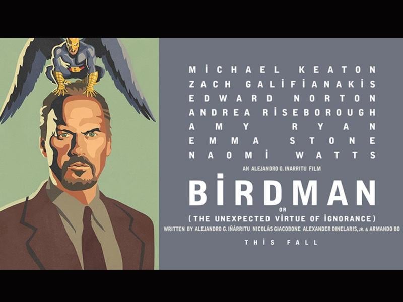 Birdman or the Unexpected Virtue of Ignorance: As the Venice Film Festival 2014 takes off in September, Here's a look at some interesting films that will come up for screening. Mexican director Alejandro Gonzalez Inarritu's Birdman or the Unexpected Virtue of Ignorance will see 'Batman' Michael Keaton play a washed-up actor, once famous for playing a superhero, who is now struggling to put on a Broadway play to reclaim his lost glory. (foxsearchlight.com/birdman) Birdman or the Unexpected Virtue of Ignorance: As the Venice Film Festival 2014 takes off in September, Here's a look at some interesting films that will come up for screening. Mexican director Alejandro Gonzalez Inarritu's Birdman or the Unexpected Virtue of Ignorance will see 'Batman' Michael Keaton play a washed-up actor, once famous for playing a superhero, who is now struggling to put on a Broadway play to reclaim his lost glory. (foxsearchlight.com/birdman)