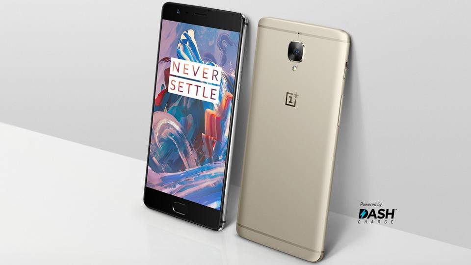 The OnePlus 3T, is getting a fresh coat of gold paint. It will be available in limited supply on January 6 and only in the 64GB version (the 128GB model is still available in the original gray color).