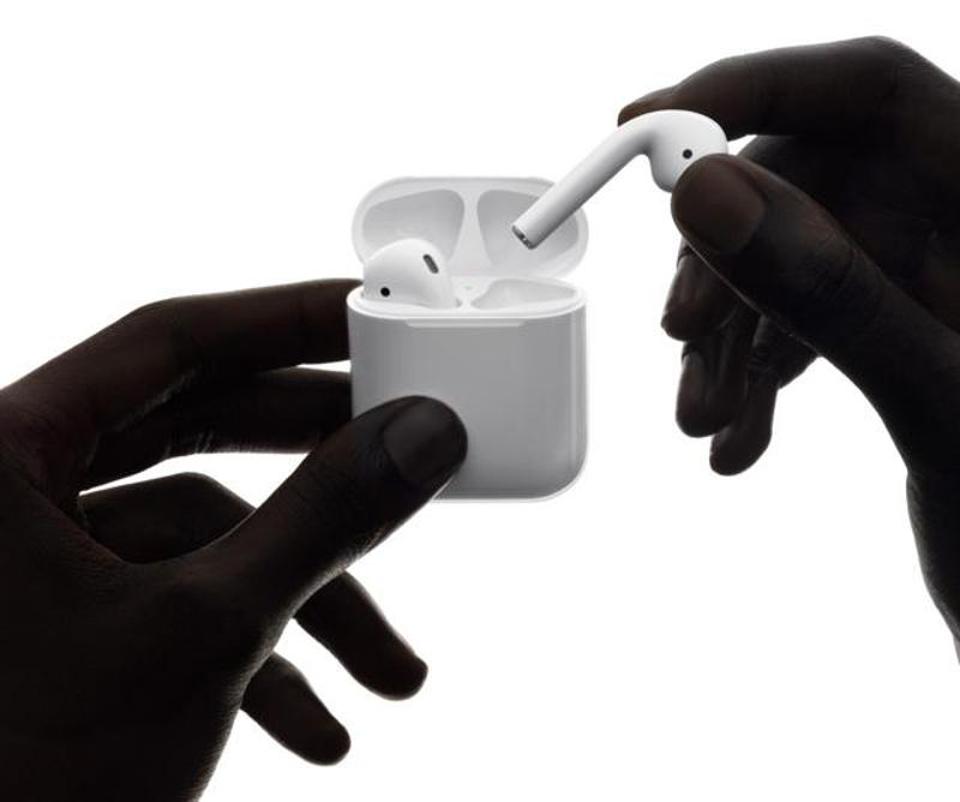 Apple launched AirPods along with the iPhone 7 in September as a replacement for conventional earphones that require a headphone jack.