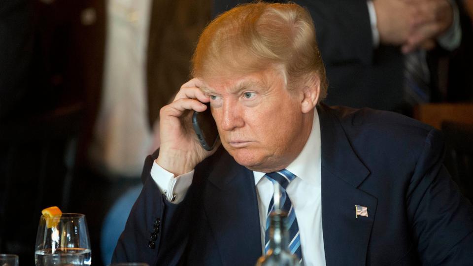 Donald Trump has to ditch his Samsung Galaxy phone for a more secure device approved by the US Secret Service.
