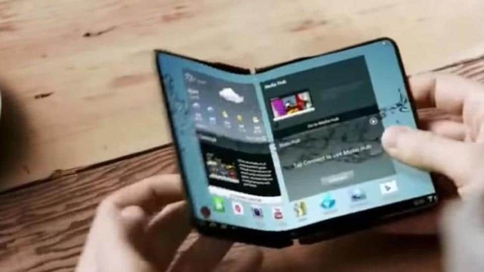 A prototype of foldable display is finished with development and the company is hoping to mass-produce the device.