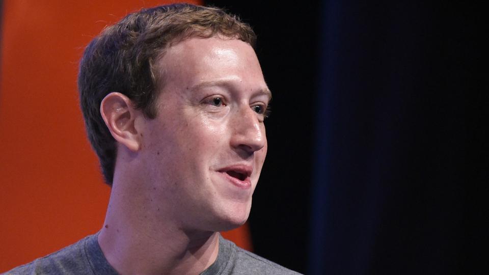 Facebook CEO and founder Mark Zuckerberg speaking during a discussion at the Global Entrepreneurship Summit at Stanford University in Palo Alto, California.