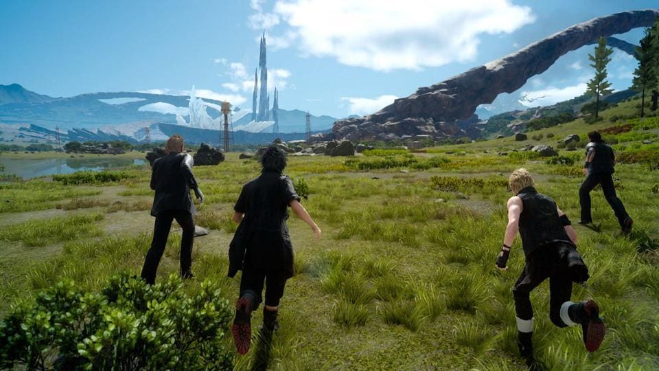A screenshot from Final Fantasy XV one of Square Enix’s biggest title.
