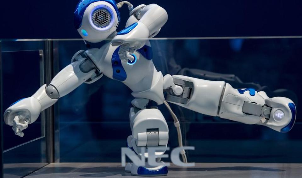 NEC's NAO robot does a demonstration during the Mobile World Congress (AFP) NEC's NAO robot does a demonstration during the Mobile World Congress (AFP)