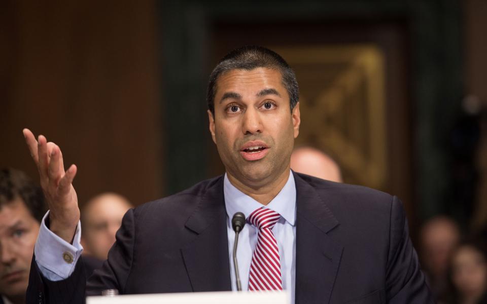 Federal Communications Commission (FCC) Commissioner Ajit Pai testifies before the Senate Judiciary Committee's Privacy, Technology and the Law Subcommittee hearing on 