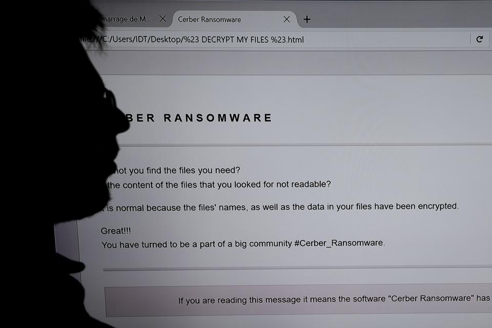 Now, Locky ransomware threat looms over India / AFP PHOTO / DAMIEN MEYER