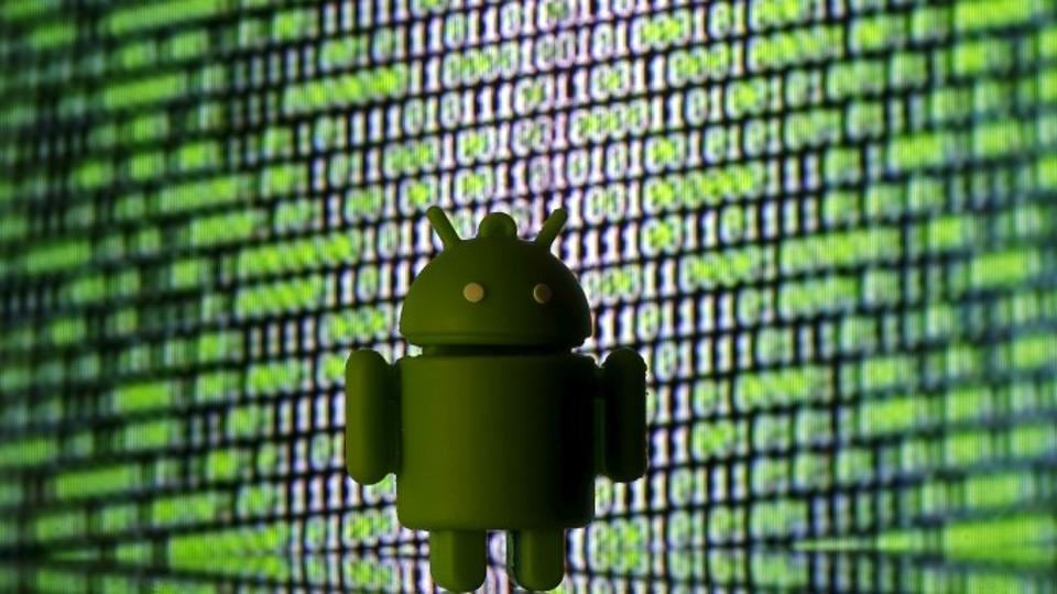 A 3D printed Android logo is seen in front of a displayed cyber code in this illustration taken March 22, 2016. A 3D printed Android logo is seen in front of a displayed cyber code in this illustration taken March 22, 2016.