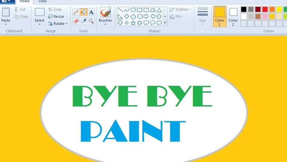 Paint was among applications installed by default on Windows-powered personal computers and drew a strong following.