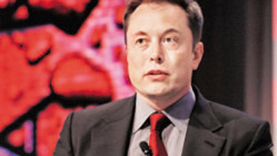 Tesla Motors CEO Elon Musk at the Automotive World News Congress in January  2015.