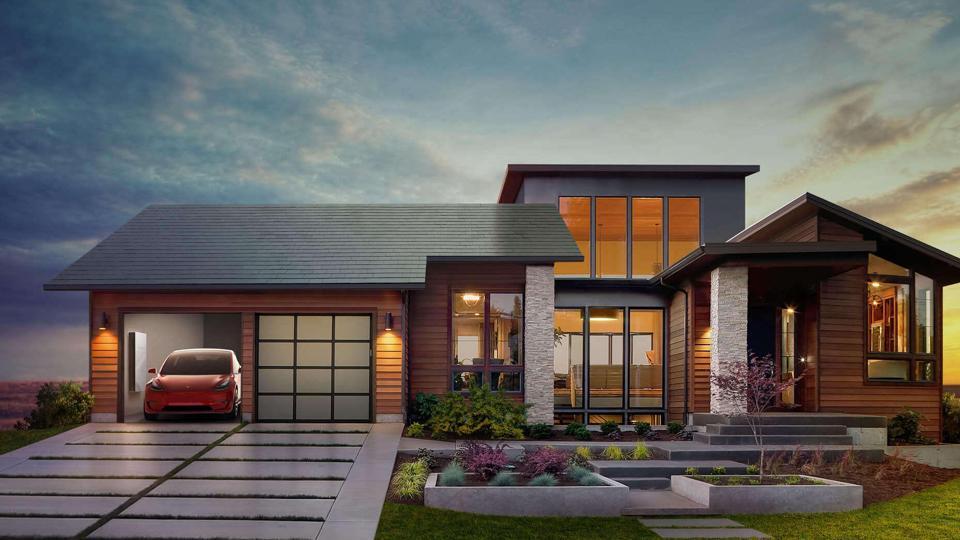 Tesla claims that its solar roof tiles are three times stronger than conventional roofing glass