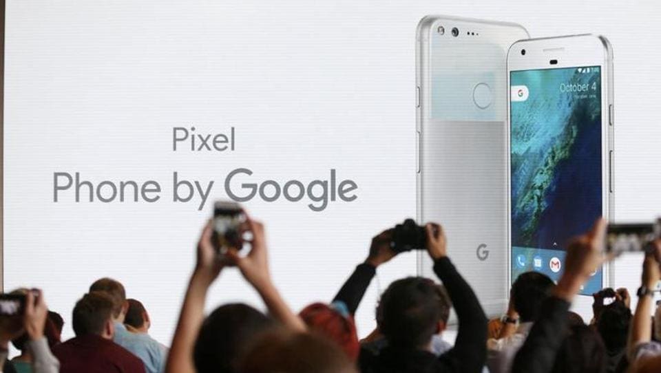 Rick Osterloh, SVP Hardware at Google, introduces the Pixel Phone by Google during the presentation of new Google hardware in San Francisco, California, US October 4, 2016.