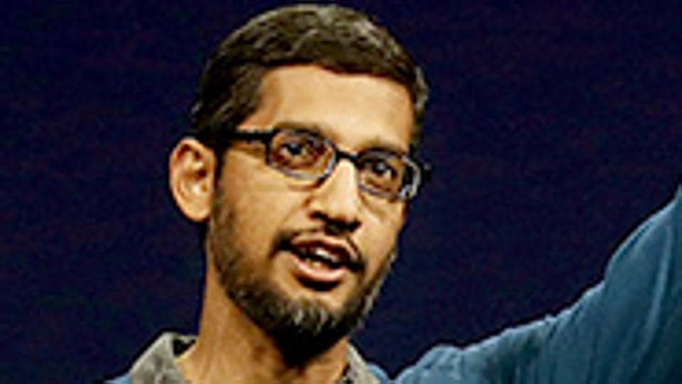 Google CEO Sundar Pichai Google CEO Sundar Pichai