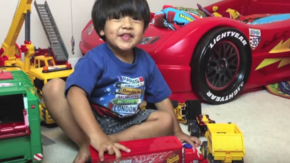 Ryan was only four when he started his YouTube channel Ryan ToysReview with the help of his family