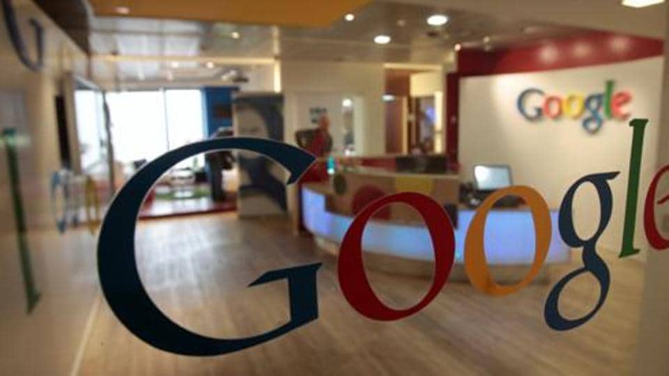 FILE PHOTO: The Google logo is seen on a door at the company's office in Tel Aviv January 26, 2011. REUTERS/Baz Ratner/File Photo