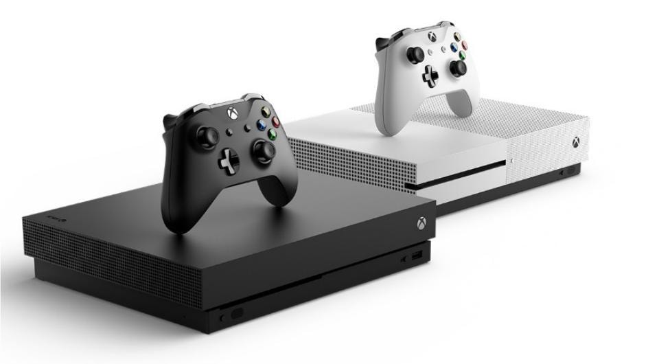 Microsoft Xbox One S features 4K Ultra HD Blu-ray and 4K video streaming.