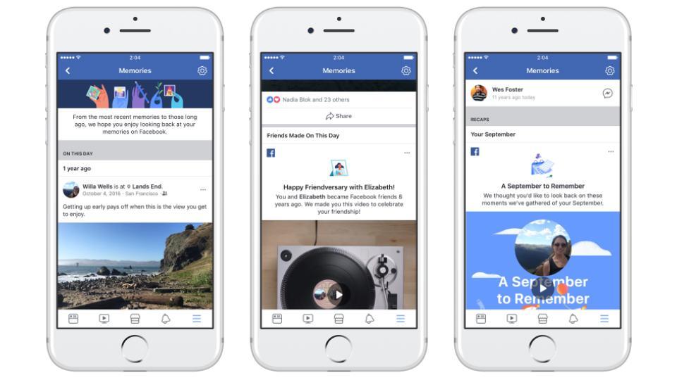 Facebook Memories will be available for users on the desktop version and mobile apps.