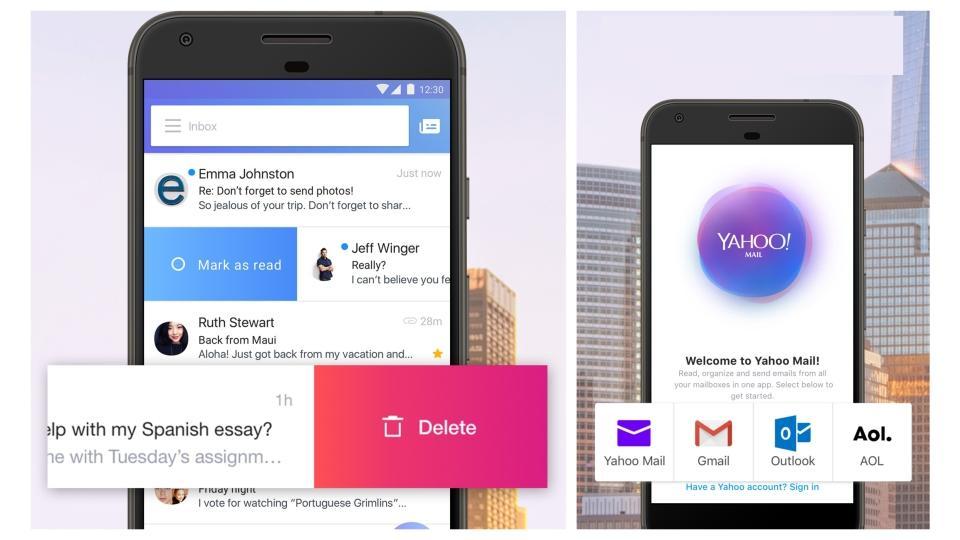 Yahoo Mail  now optimised for Android go phones