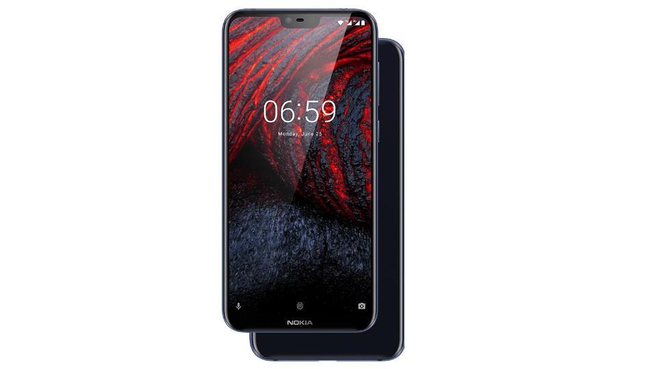 Nokia 6.1 Android One features a 5.8-inch Full HD+ display with 19:9 aspect ratio.