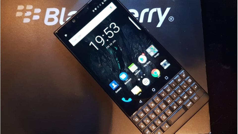 BlackBerry is back with a new phone.