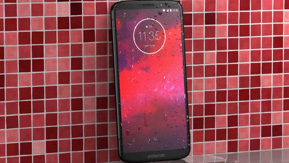 Moto Z3 comes with a water-repellant coating for splashes.
