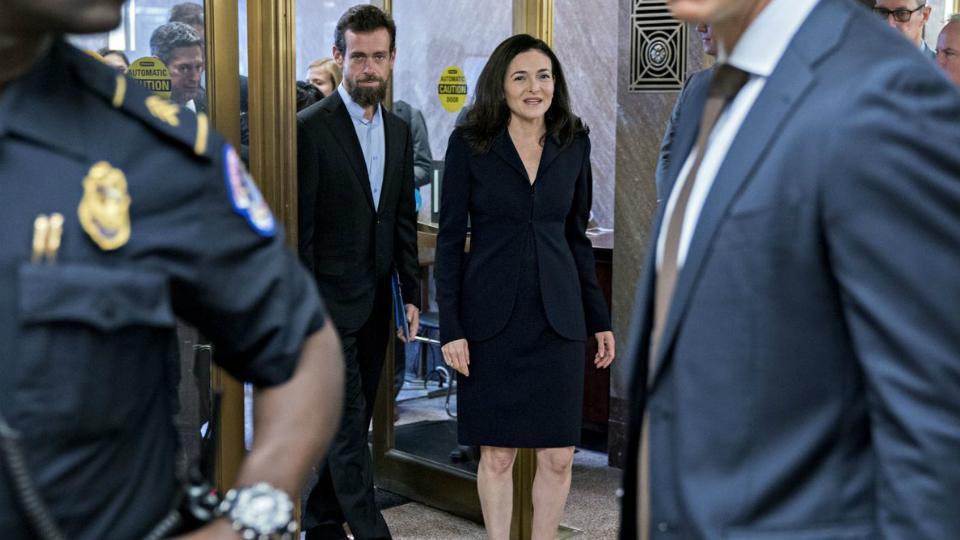 Facebook COO Sheryl Sandberg and Twitter CEO Jack Dorsey have both appeared before the US Senate for hearings on misinformation and election interference.
