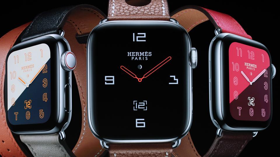 Apple Watch Series 4 starts at $399.