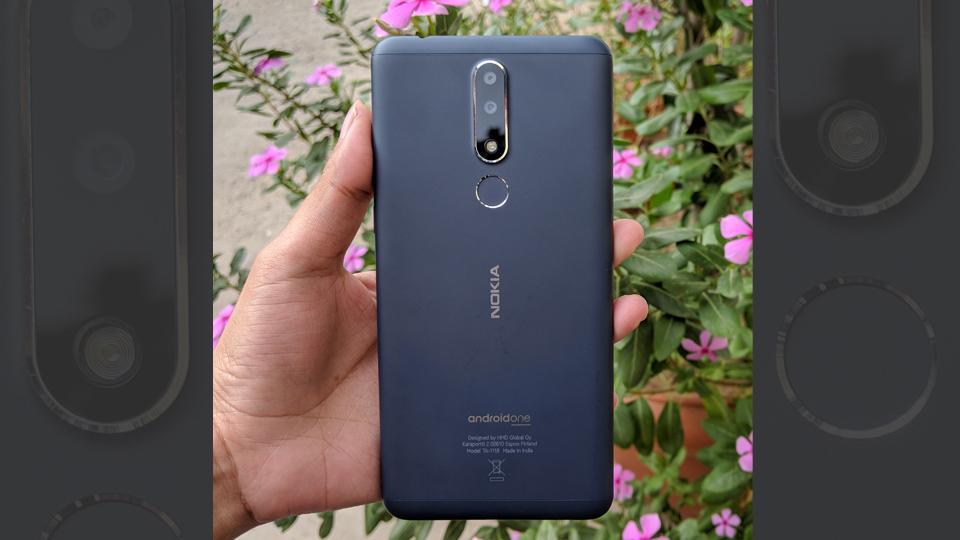 Nokia 3.1 Plus has an alumnium body with a matte finish.