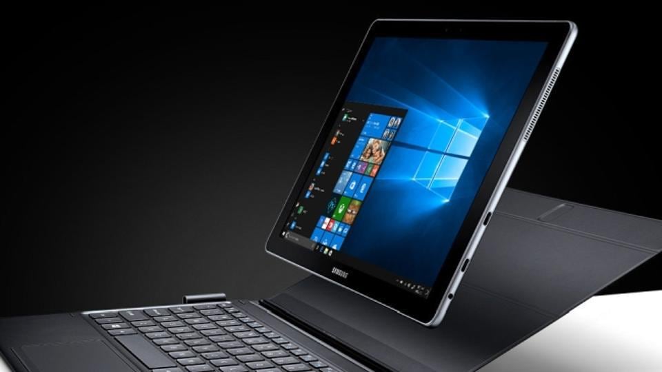 Samsung Galaxy Book 2 runs on Windows 10