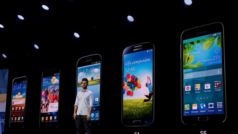 Hassan Anjum, director of product marketing for Samsung Electronics Co., speaks during the Samsung Developers Conference in San Francisco, California, U.S., on Wednesday, Nov. 7, 2018.