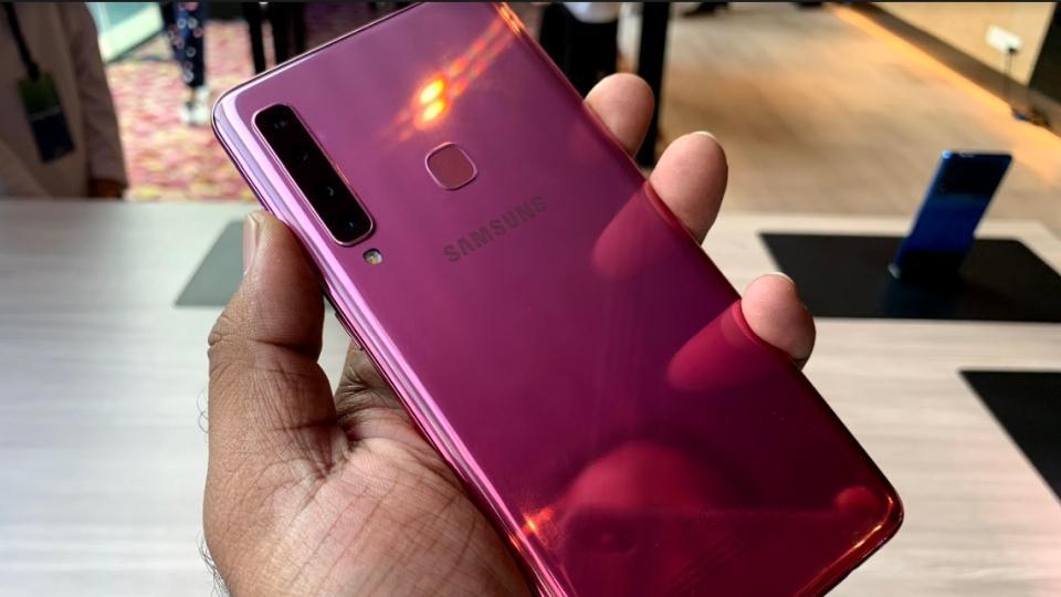 Samsung Galaxy A9 Pro launched featuring an Infinity-O display and triple  cameras-Tech News , Firstpost