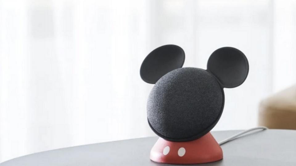 Otterbox created a custom base accessory for Google Home Mini.