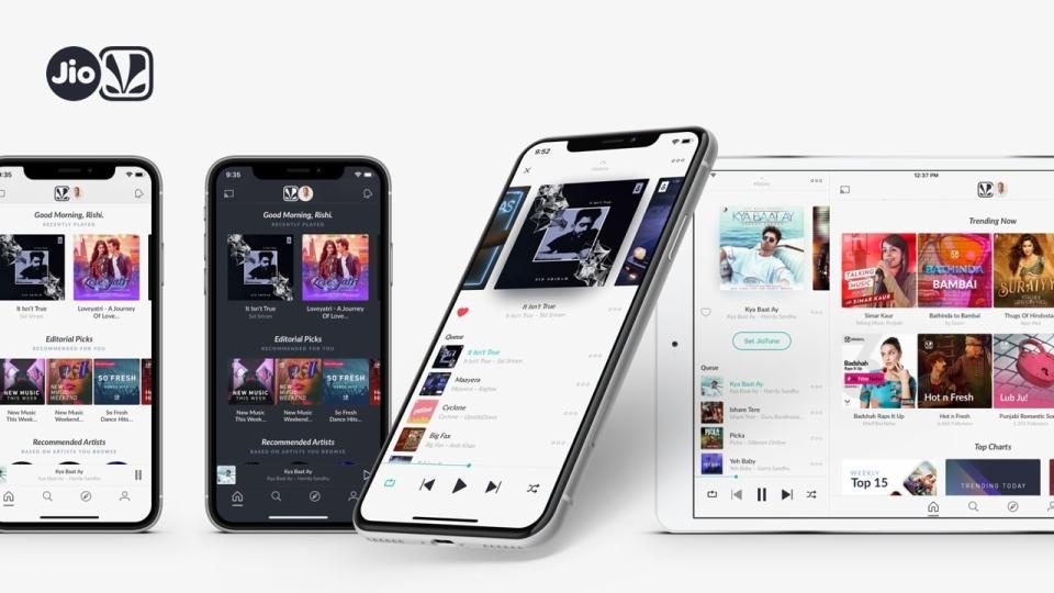 Here’s the first look of the new JioSaavn music app