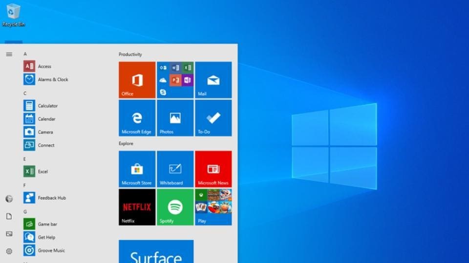 First look at Windows 10’s new Start layout