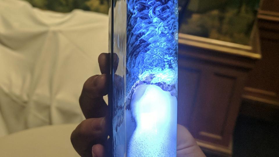 Royole Corp. recently unveiled the world's first smartphone with a flexible screen so the device can be folded like a billfold.