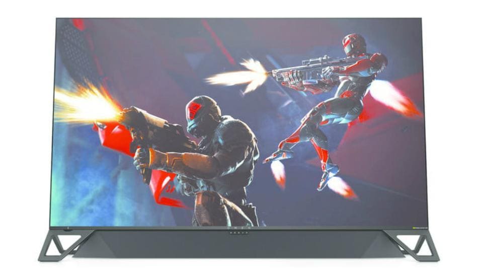 HP OMEN X Emperium is a 65-inch gaming display with soundbar.