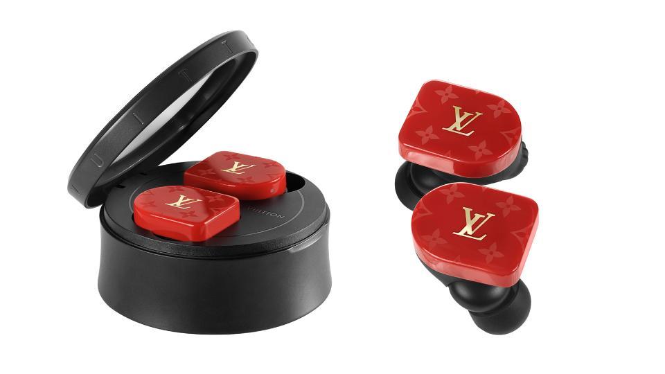 Louis Vuitton branded earbuds come in four different colourway designs.