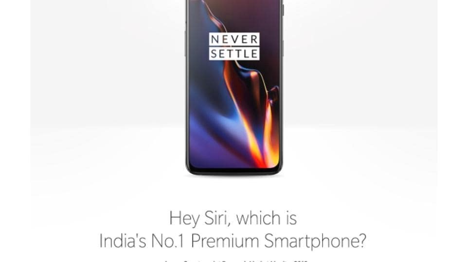 OnePlus 6 was the highest-selling model in the premium segment in 2018, according to Counterpoint.