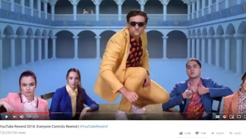 YouTube’s 2018 Rewind video has 15 million dislikes YouTube’s 2018 Rewind video has 15 million dislikes