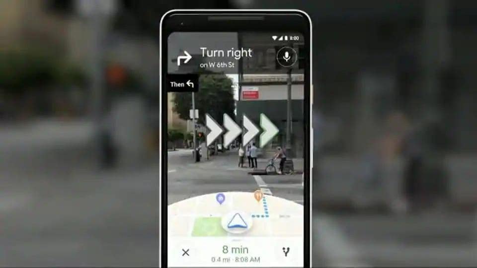 Google Maps AR navigation feature testing begins for select users