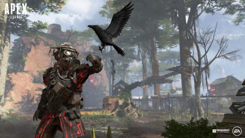 Apex Legends is available for PlayStation 4, Xbox One, and Origin on PC