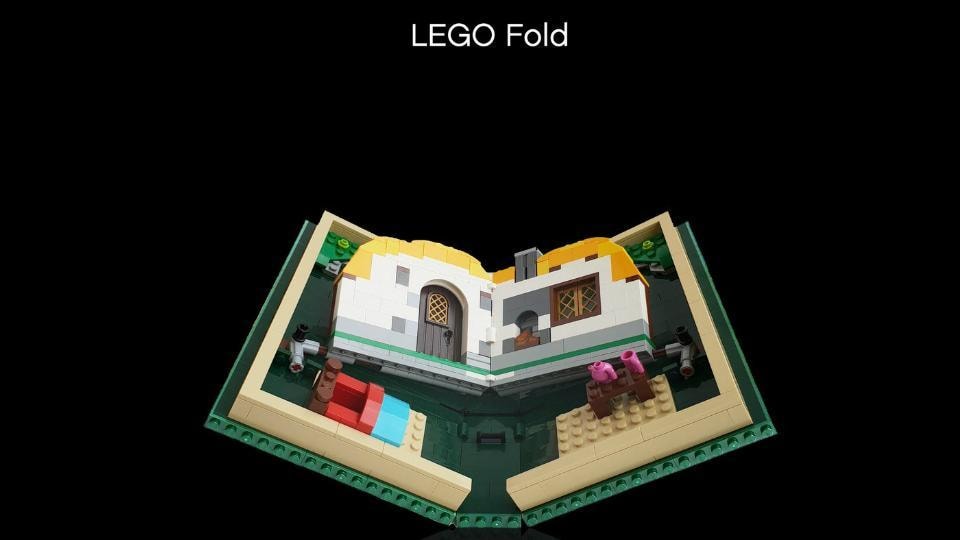 Lego’s pop-up story book.