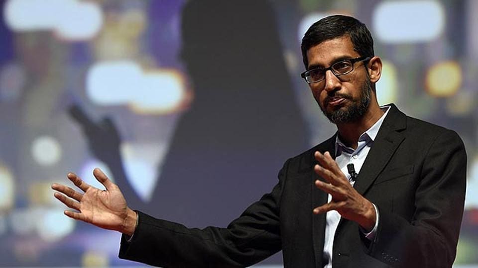 Sundar Pichai was appointed Google's new CEO in 2015.