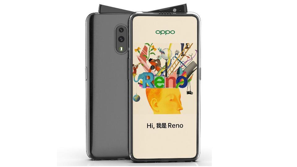 Oppo Reno experiments with a weirdly styled selfie camera.