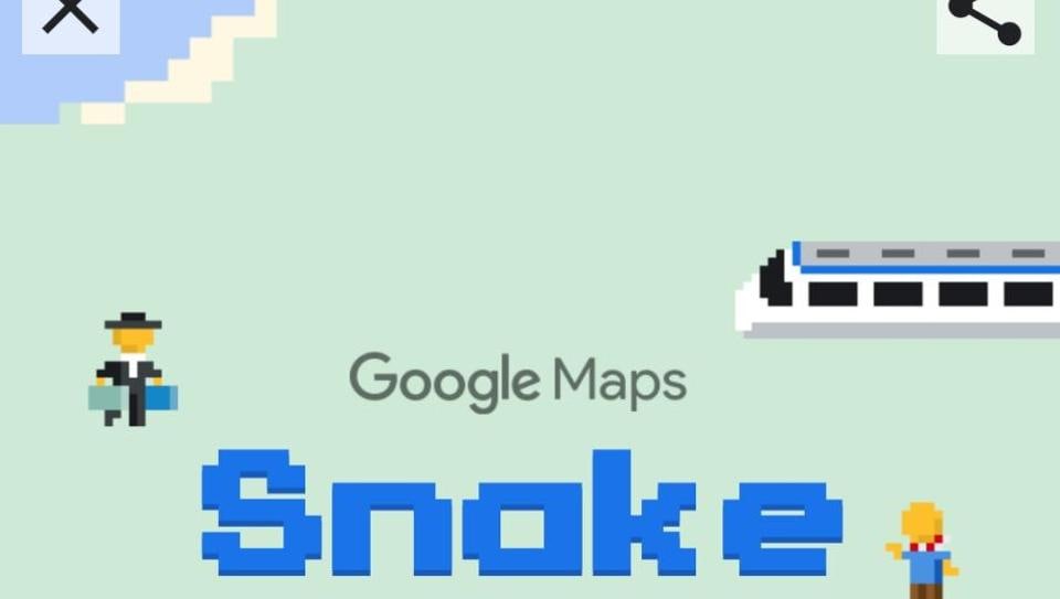 The Google Maps Application Can Be Used To Play Snake Games