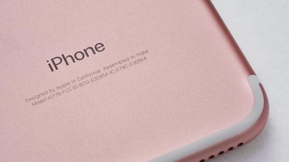 Apple iPhone 7 now manufactured in India