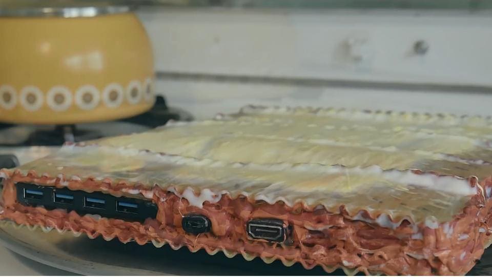 World’s first pasta PC.